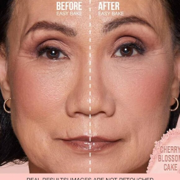 NIB Huda Beauty Easy Bake Loose Baking & Setting Powder Cherry Blossom Cake - Picture 4 of 16